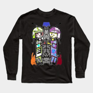 KVLI3N ''I SEE DEAD ALIENZ'' Long Sleeve T-Shirt